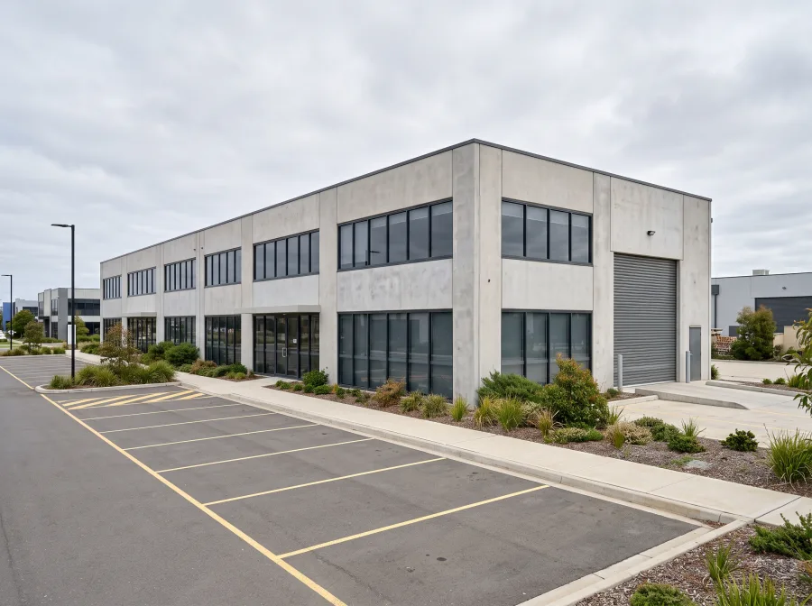 Low-rise commercial building
