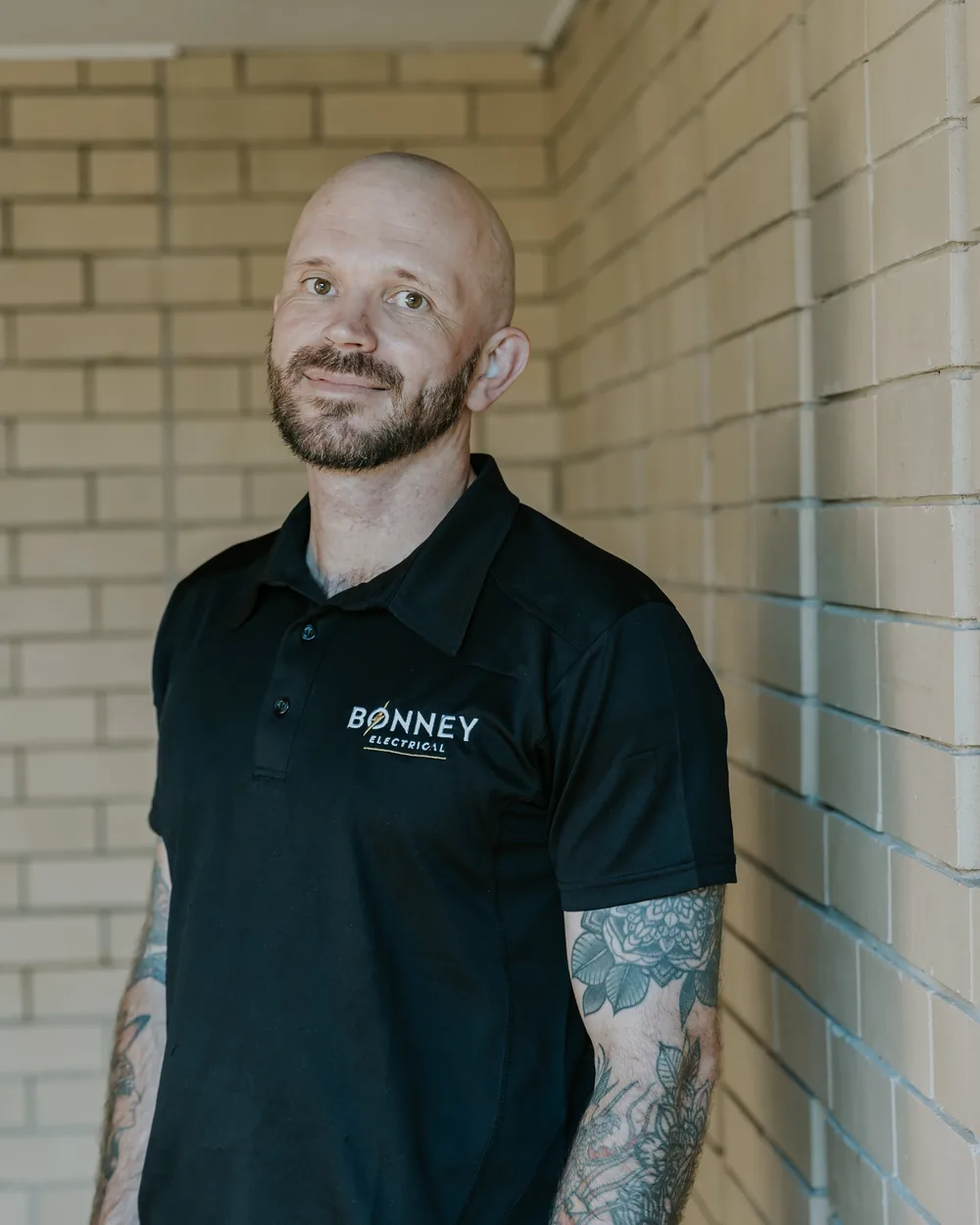 Matthew Bonney, owner of Bonney Electrical