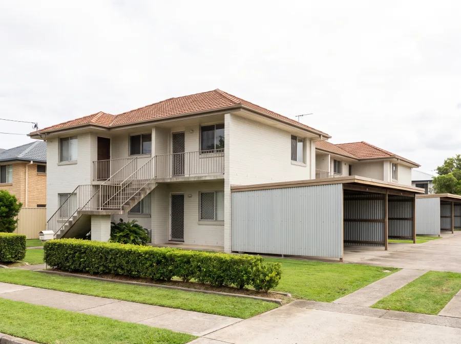 Suburban unit block, Brisbane